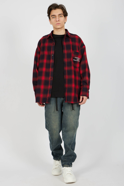 Рубашка (Красный, 170)