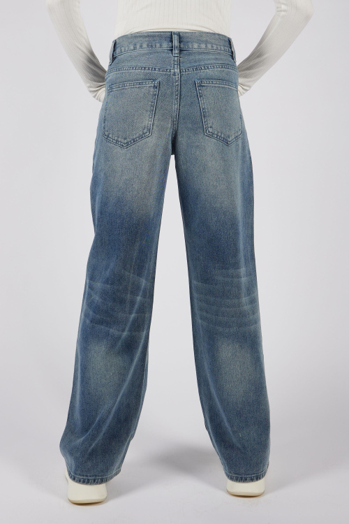 Джинсы G-JN25438 (джин. синий, 134-164)