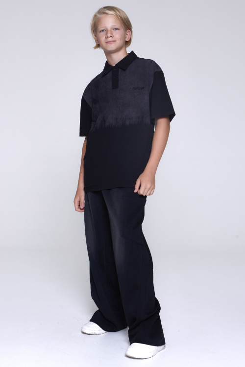 Брюки B-TR35046 (Черный, 140-170)