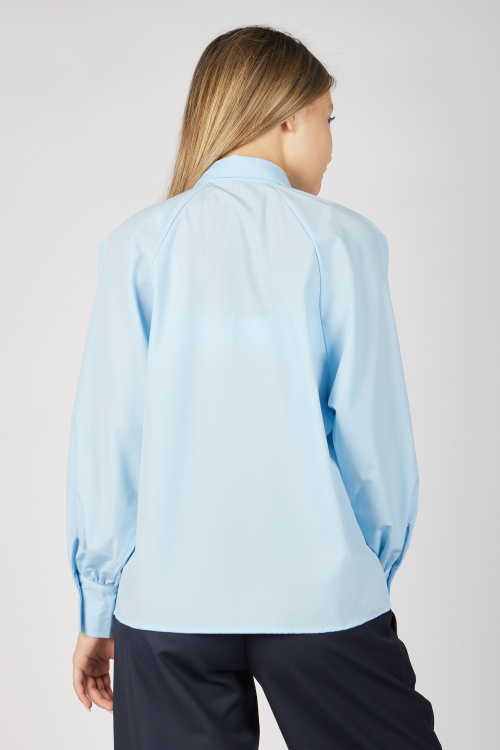 Блузка G-SH25312 (Голубой, 170, G-SH25312-20)