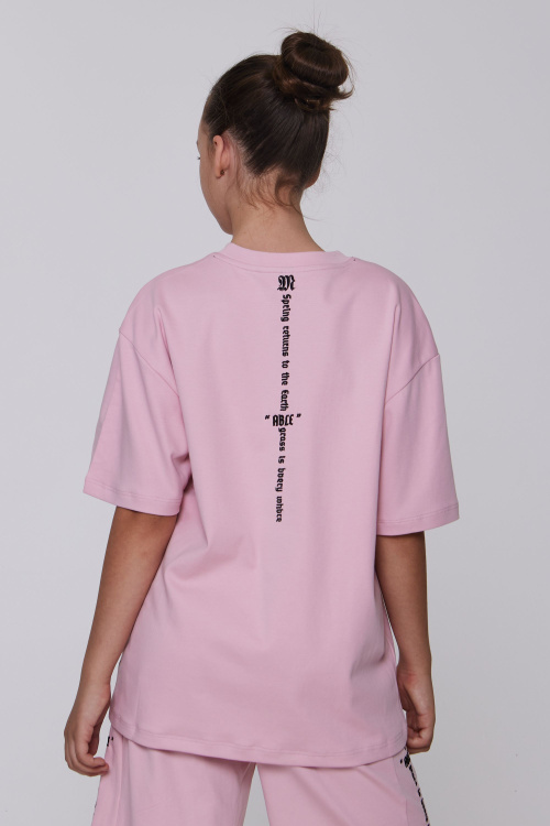 Футболка B-TS35195 (Розовый, 140-170)