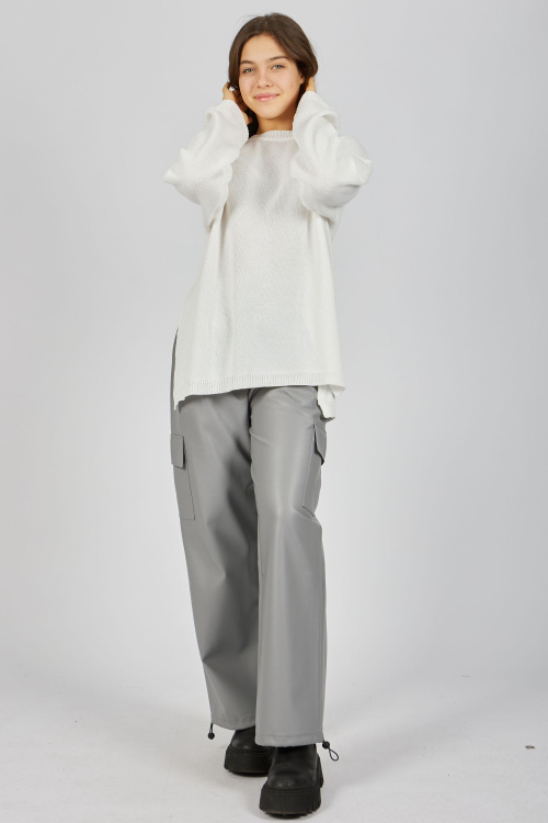 Брюки (Серый, 140)