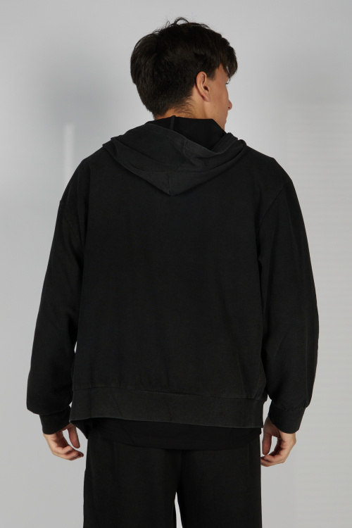 Толстовка на молнии B-HDZ36038 Miasin (Черный, 140-170)