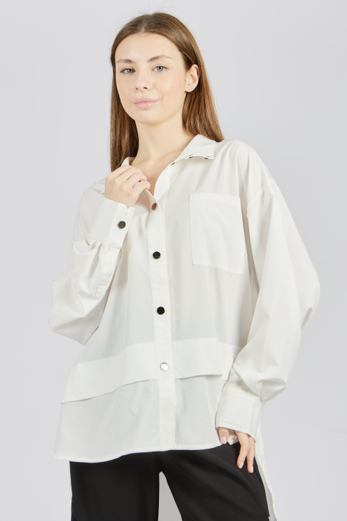 Блузка G-SH24489 (Белый, 140) Miasin