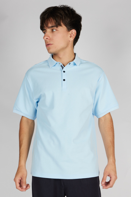 Поло B-PL36271S Miasin (Голубой, 140-170 (6 шт.))
