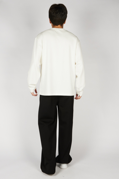 Лонгслив B-SW36265 Miasin (Белый, 140-170 (6 шт.))