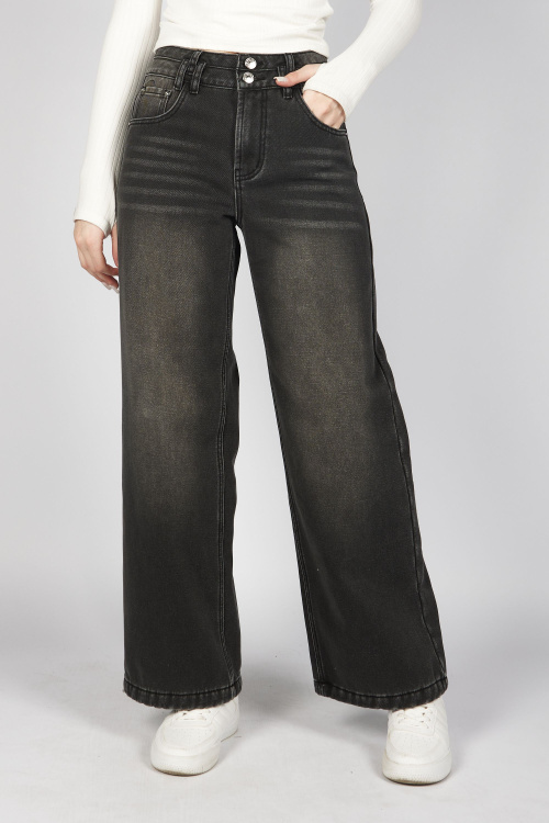 Джинсы G-JN25434 (джин. черный, 134-164)