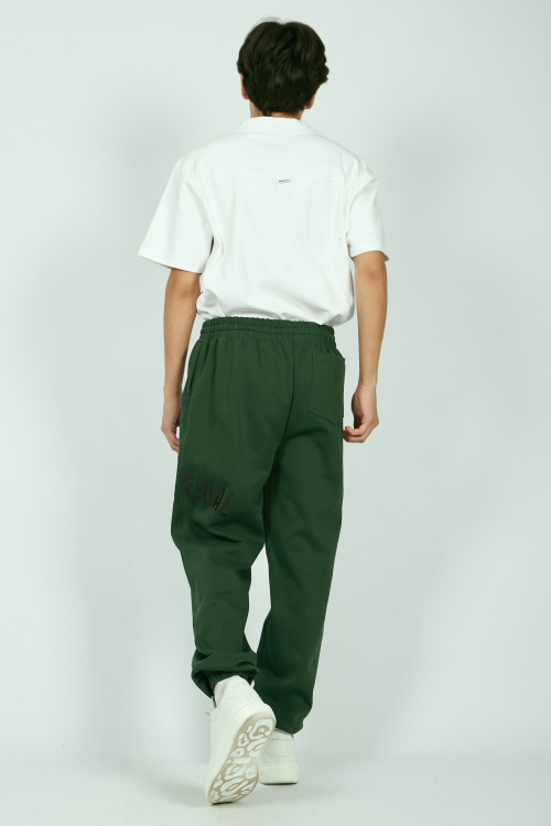 Брюки (зеленый, 110-134)