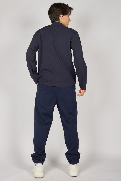 Лонгслив B-TN35264 (Синий, 122-134)