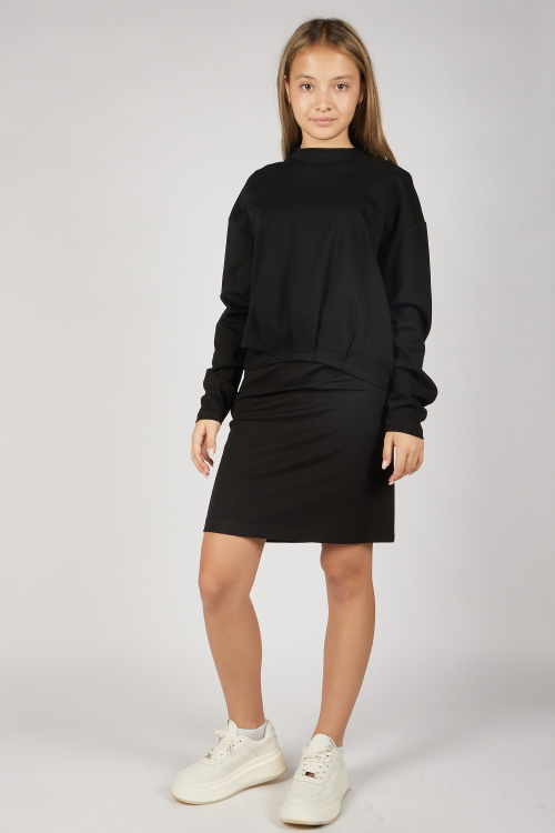 Джемпер G-SW25358 (Черный, 134-164)