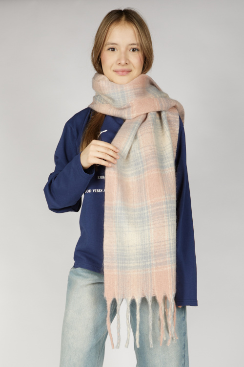 Шарф A-SC56776 Miasin (Розовый/Серый, OS (4 шт.))