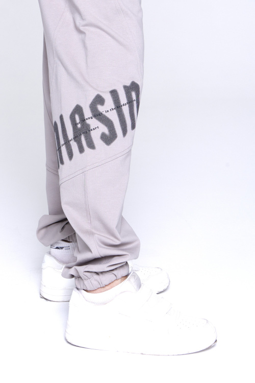 Брюки B-TR35047 (Серый, 140-170)