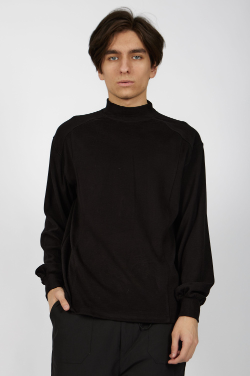 Лонгслив (Черный, 110-134)