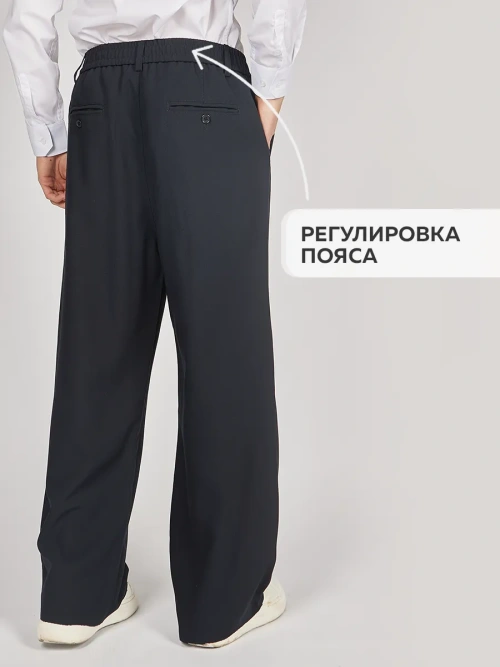 брюки WBB-TR35268-Синий Martkin