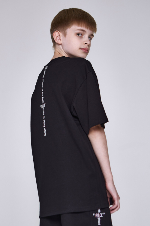 Футболка B-TS35195 (Черный, 140-170)