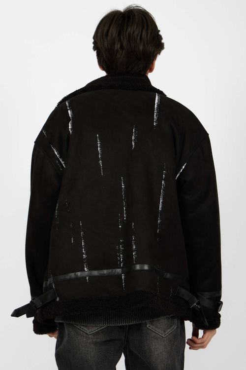 куртка B-JCK34633 (Черный, 140-170)