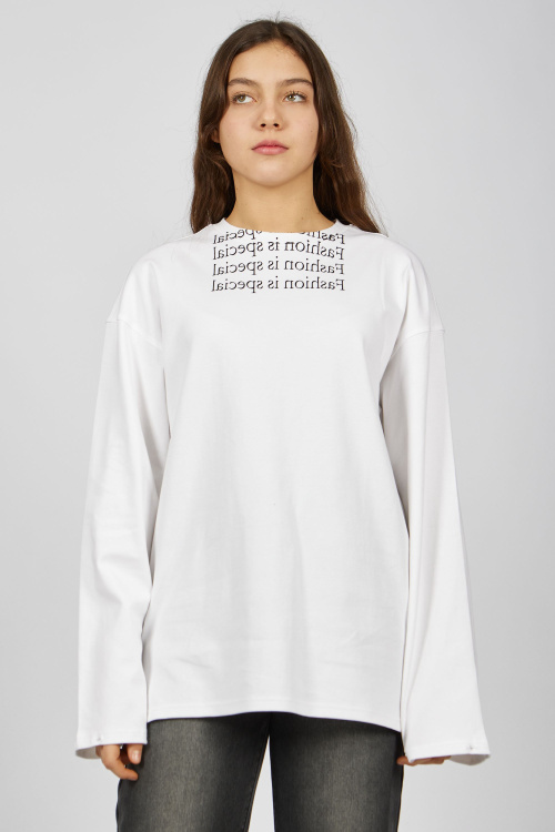 фуфайка B-SW34654 (Белый, 140-170)