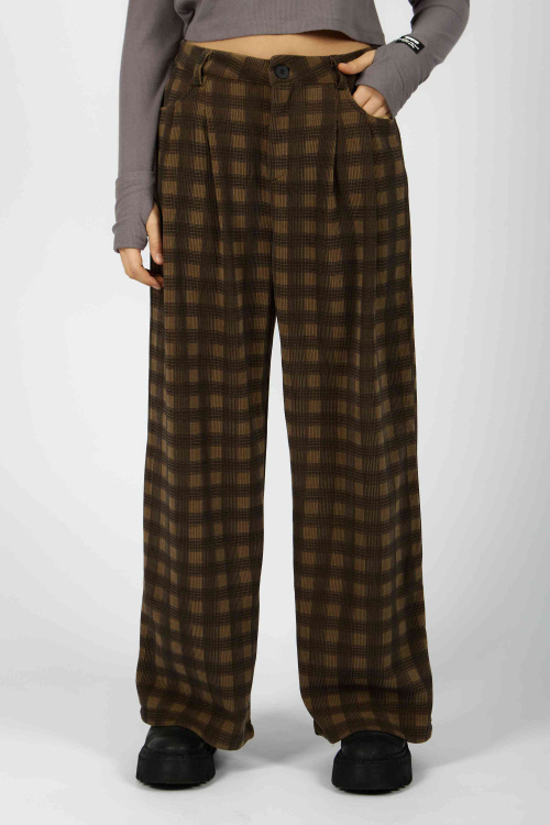 Брюки (коричневый, 140-170)