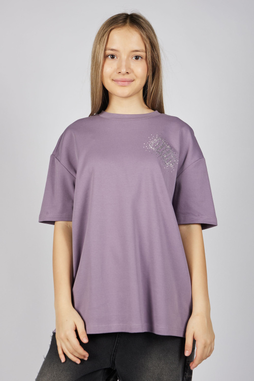 Футболка G-TS25408 (грязный сиреневый, 134-164)