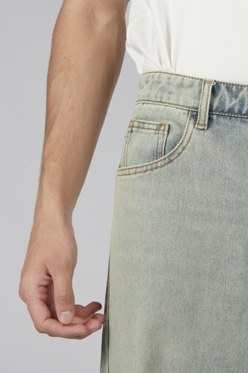 Джинсы B-JN36005 Miasin (джинс. беж-синий, 140-170)