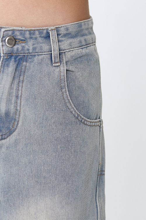 Джинсы G-JN25138 (Джинс. синий, 134-164)