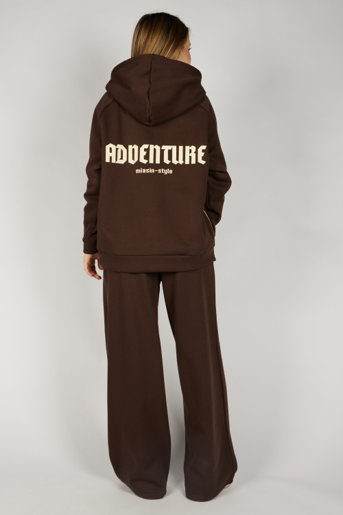 Толстовка на молнии G-HDZ26514 Miasin (коричневый, 134-164)