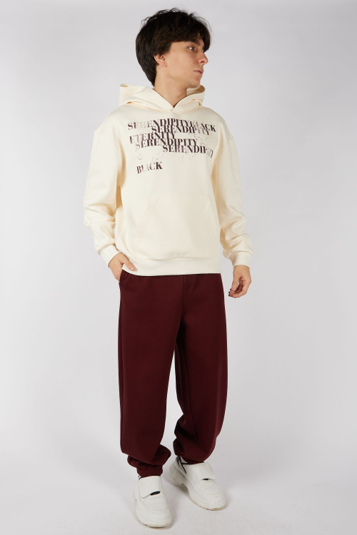 Брюки B-TR35437 (бордовый, 140-170)