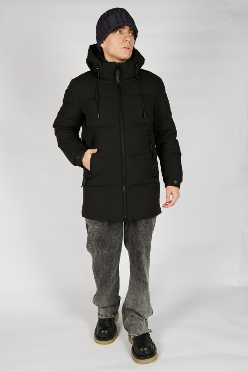 Пальто зимнее B-PLT36522 Miasin (Черный, 140-170)