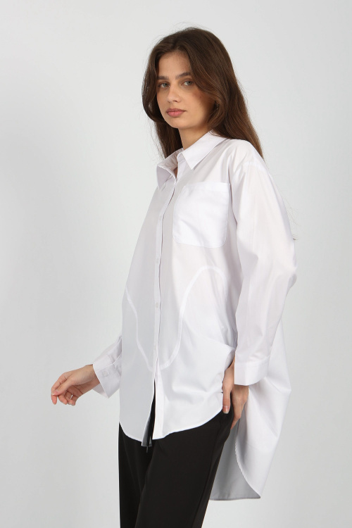 Блузка G-SH24509 (Белый, 164-170) Miasin