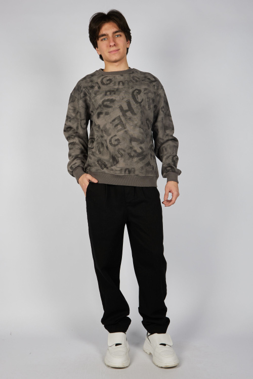 Брюки B-TR35457 (Черный, 140-170)