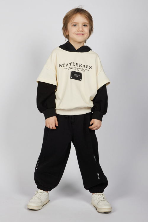 Брюки B-TR35505 (Черный, 140-170)