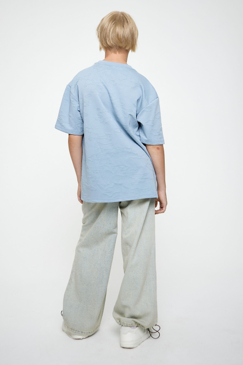 Футболка B-TS35121 (Джинс. синий, 140-170)