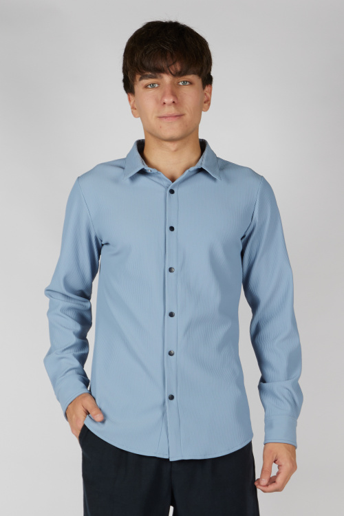 Рубашка B-SH35231-26 Miasin (Голубой, 122-134 (3 шт.))