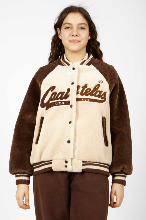 Бомбер (Бежевый, 140-170)