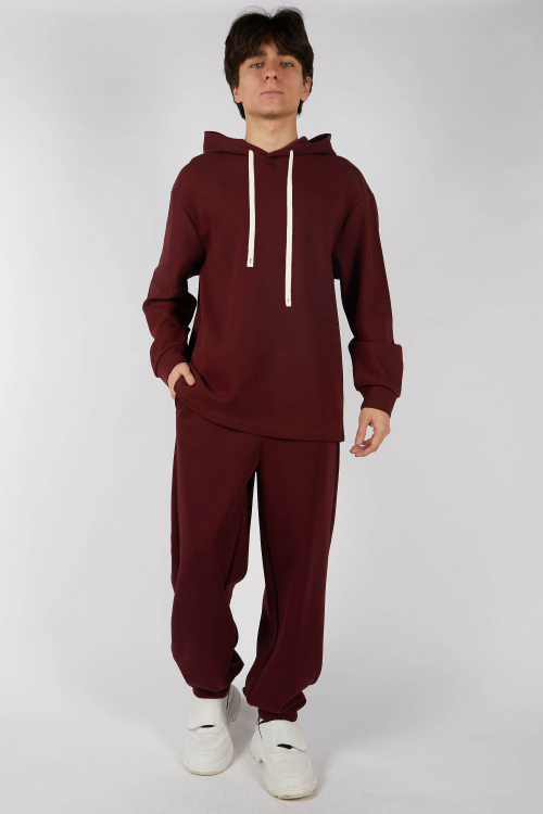 Брюки B-TR35437 (бордовый, 140-170)