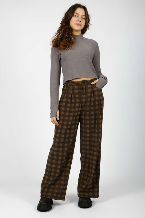 Брюки (коричневый, 140-170)