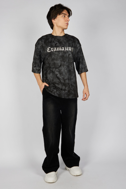 Футболка B-TS35443 (Черный, 140-170)