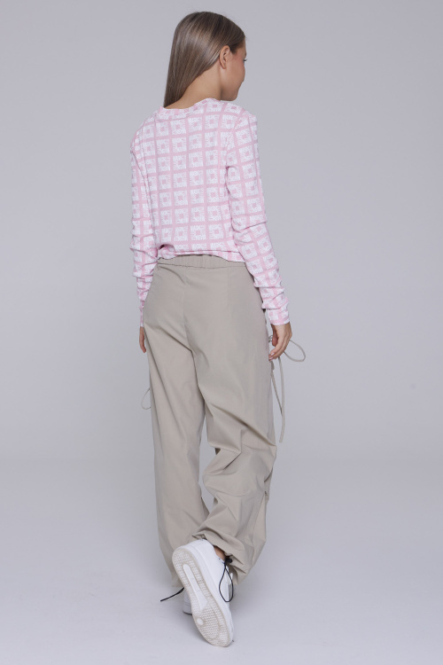 Лонгслив G-TN25118 (Розовый, 134-164)