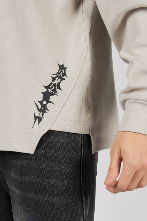 Лонгслив B-SW35460 (светло-серый, 140-170)