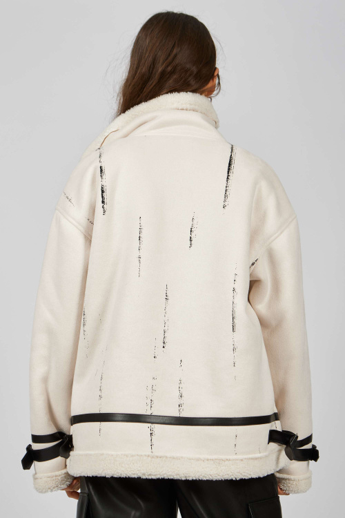 куртка B-JCK34633 (Белый, 140-170)