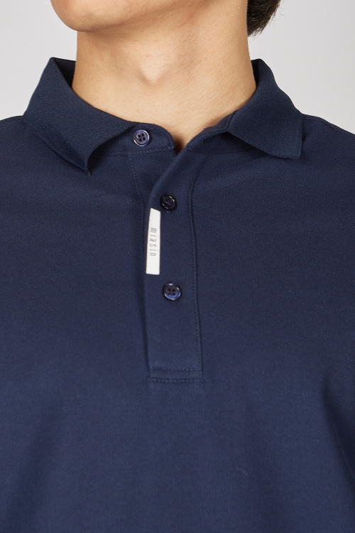 Поло B-PL34439-25 (Синий, 122-134)