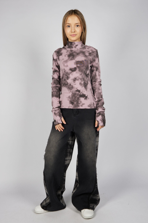 Лонгслив G-TN25415 (грязный сиреневый, 134-164) Miasin
