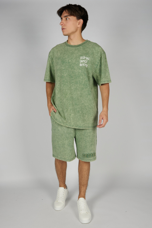 Футболка B-TS36023 Miasin (хаки, 140-170)