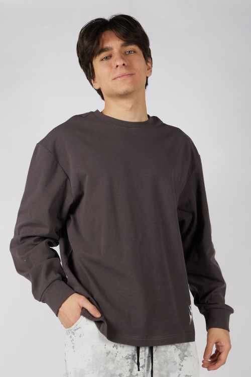 Лонгслив B-SW35460 (коричневый, 140-170)