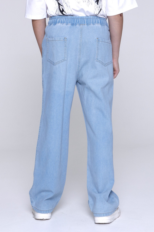 Джинсы B-JN35192 (Джинсовый, 140)