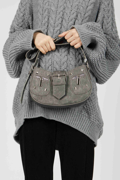 Сумка (Серый, Универсальный)