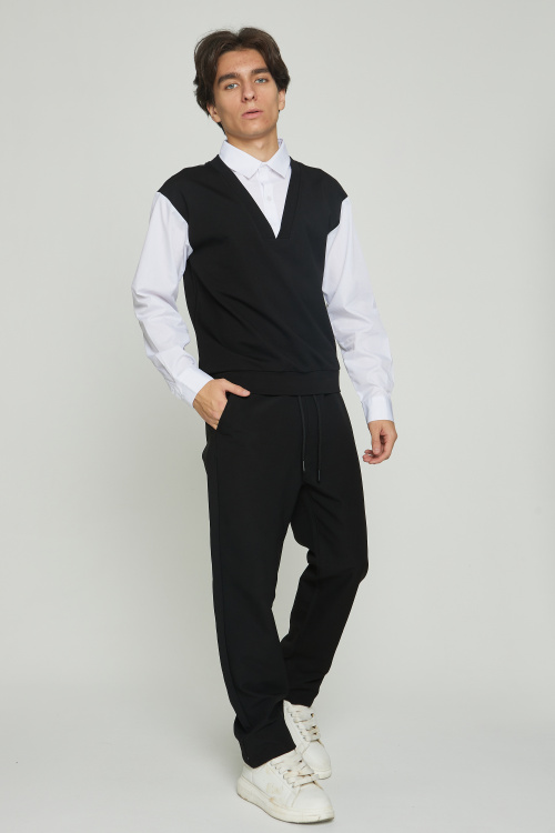 Брюки B-TR35221 (Черный, 122-134)