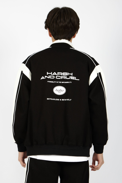 Толстовка на молнии (Черный, 110-134)