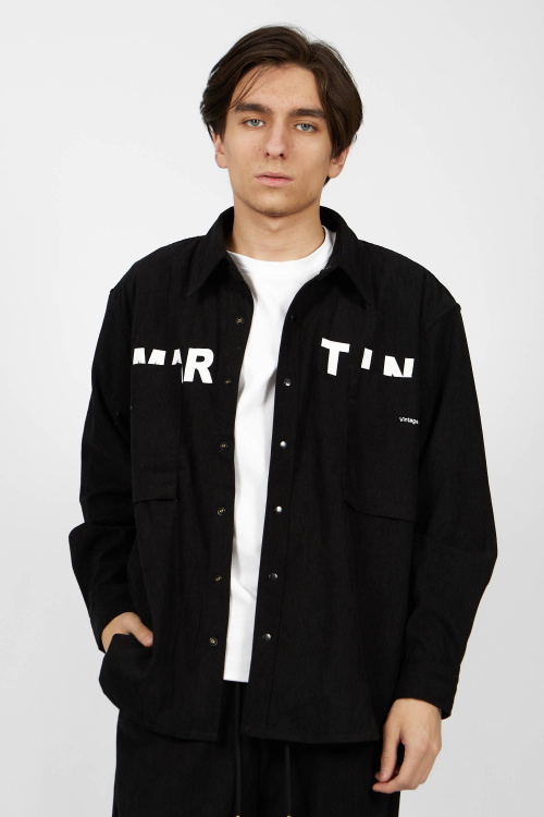 рубашка B-SH34617 (Черный, 140-170)