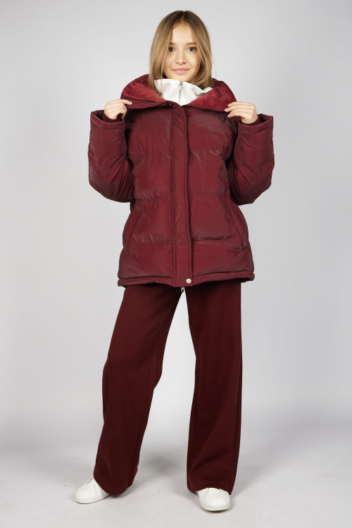 Брюки G-TR25409 (бордовый, 134-164)